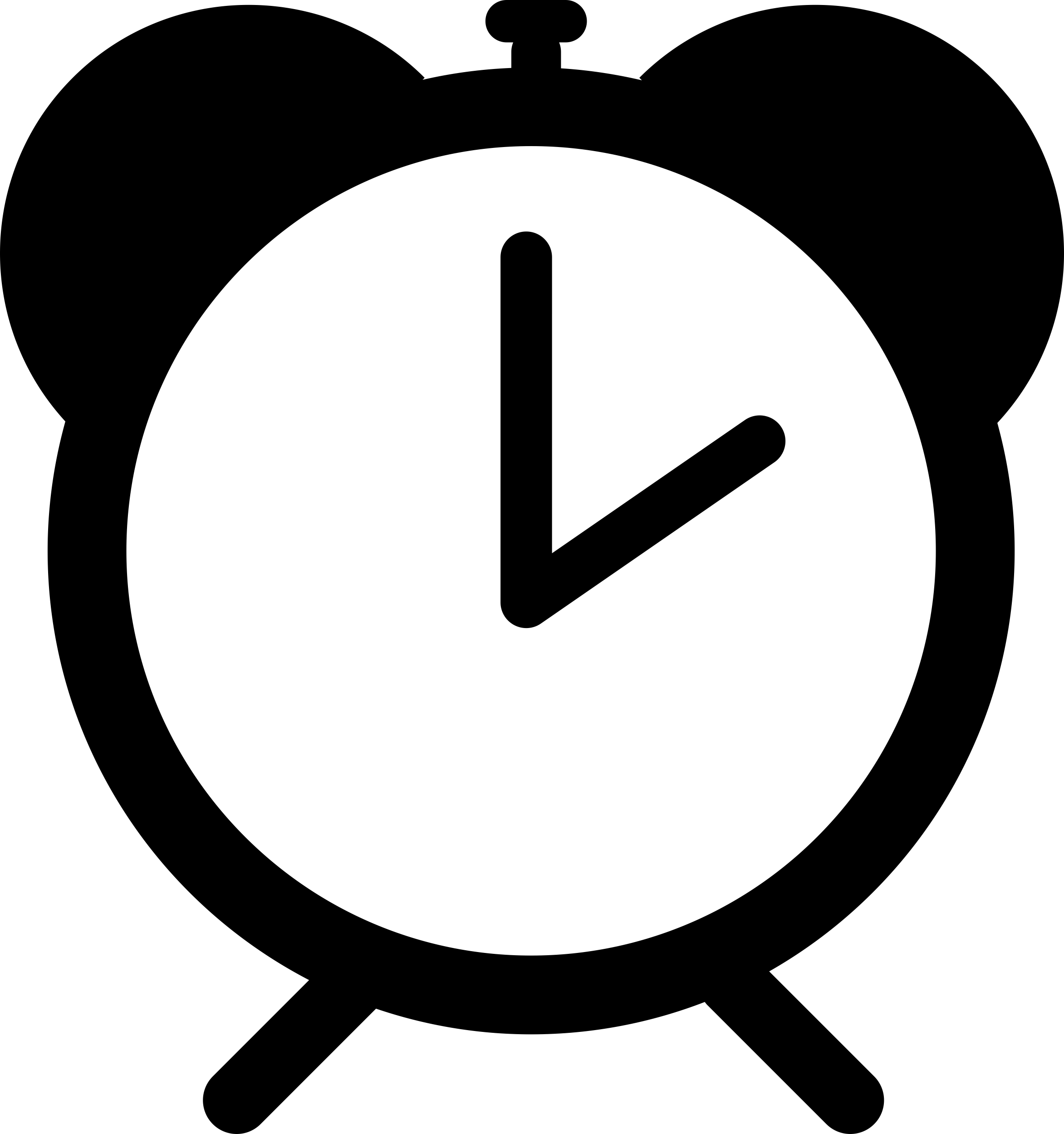 Alarm Clock Of Circular Shape With Old Design Editable Svg Line Art Free Vectors